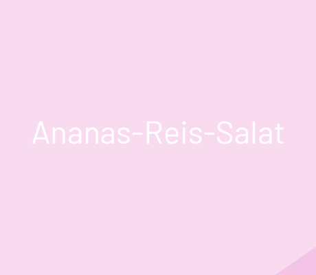 Ananas-Reis-Salat